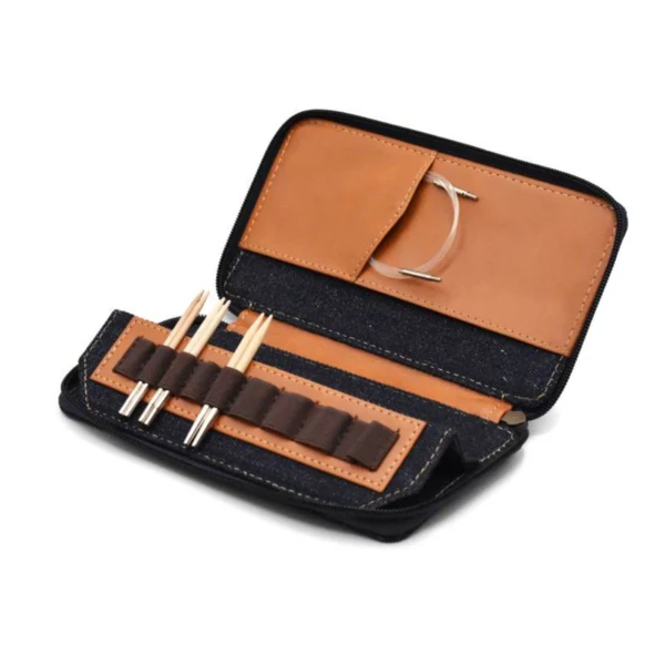LYKKE Oxford Etui til Udskiftbare Rundpinde, 9 cm